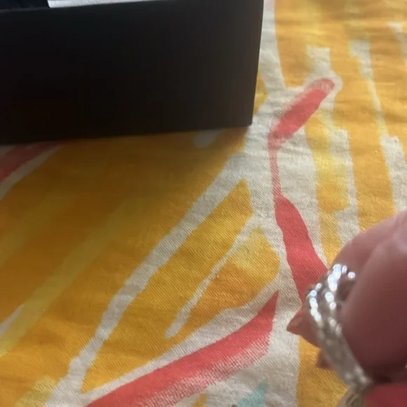 Judith Ripka sterling aura braided ring brand new - Picture 7 of 7